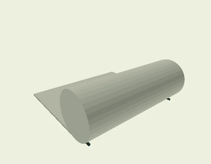 Original illustrative 3D model of Row cover