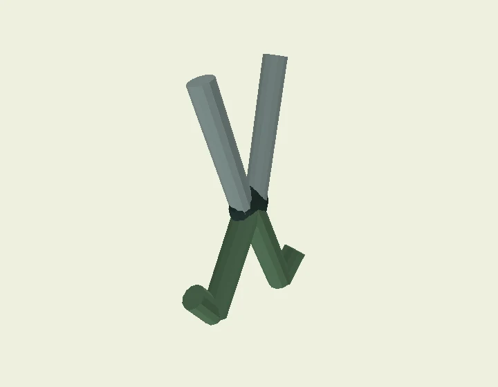 Original illustrative 3D model of Pruning and harvest snips